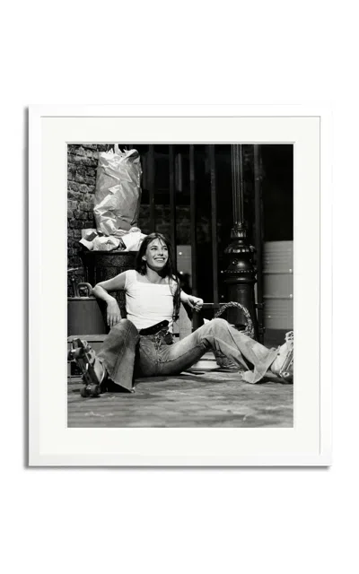 SONIC EDITIONS JANE BIRKIN IN ROLLER SKATES PHOTOGRAPHY PRINT