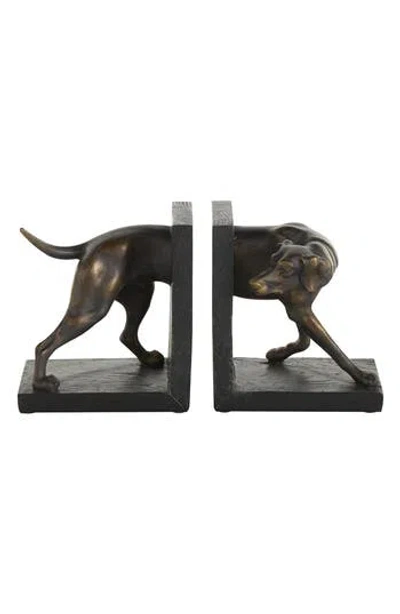 SONOMA SAGE HOME SONOMA SAGE HOME GREYHOUND SET OF 2 POLYSTONE BOOKENDS