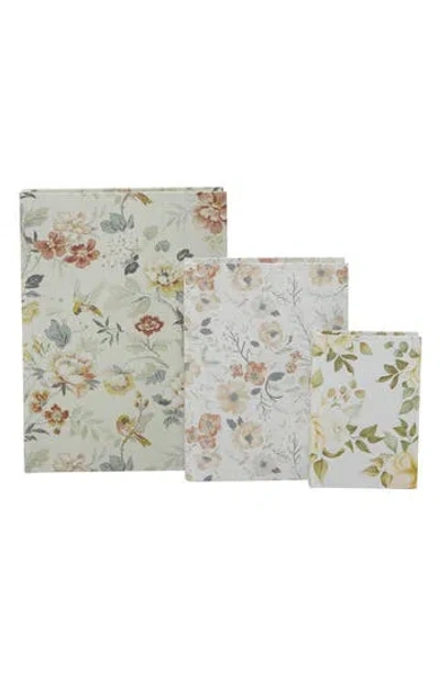 SONOMA SAGE HOME SONOMA SAGE HOME SET OF 3 FAUX BOOK BOXES