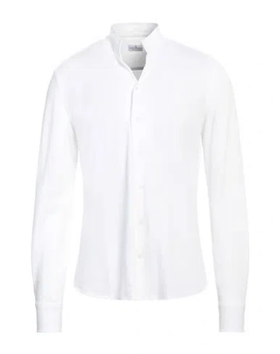 SONRISA SONRISA MAN SHIRT WHITE SIZE 16 COTTON, ELASTANE