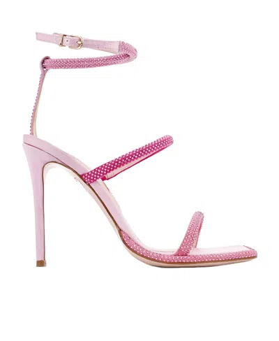 SOPHIA WEBSTER CALLISTA 100MM CRYSTAL-EMBELLISHED SANDALS