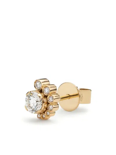 SOPHIE BILLE BRAHE 18K RECYCLED YELLOW GOLD PETITE CELESTINE DIAMOND EARRING