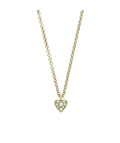 SOPHIE BILLE BRAHE DIAMOND HEART-SHAPED PENDANT NECKLACE