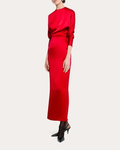 SOPHIE ET VOILA WOMEN'S SATIN TOP