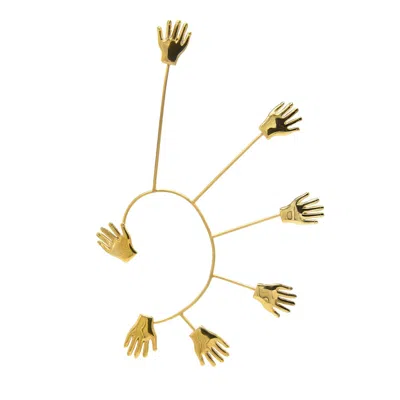 SOPHIE SIMONE DESIGNS WOMEN'S GOLD EARCUFF MUCHAS MANOS