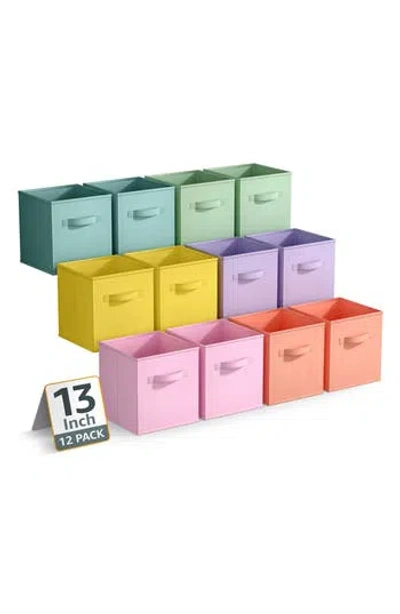 SORBUS SORBUS 12-PACK COLLAPSIBLE STORAGE CUBE