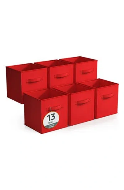 SORBUS SORBUS 6-PACK COLLAPSIBLE STORAGE CUBE