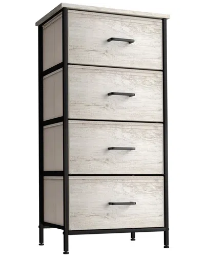 SORBUS SORBUS DRESSER WITH 4 FAUX WOOD DRAWERS