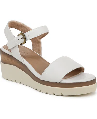 SOUL NATURALIZER WOMEN'S GRACIELA ROUND OPEN TOE WEDGE SANDALS