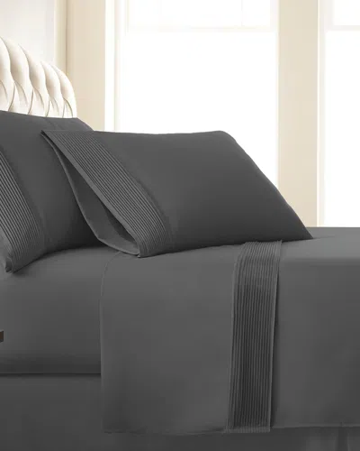 SOUTH SHORE LINENS SOUTH SHORE LINENS EXTRA DEEP POCKET PLEATED EASY CARE SHEET SET