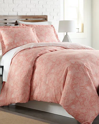 SOUTH SHORE LINENS SOUTH SHORE LINENS PAISLEY REVERSIBLE 3PC DUVET COVER SET