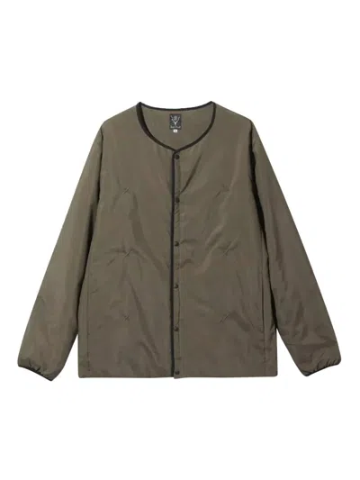 SOUTH2 WEST8 TRIMMED BUTTON-UP JACKET