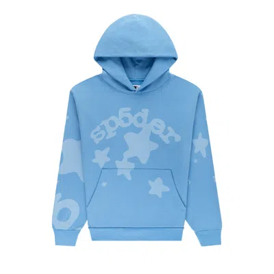 SP5DER SP5DER BELUGA V2 HOODIE 'DUSTY BLUE' | MEN'S SIZE L