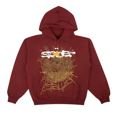SP5DER SP5DER HOODIE 'MAROON'