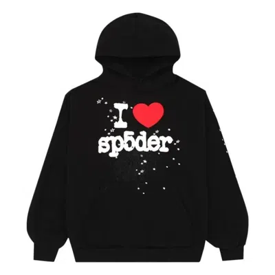SP5DER SP5DER I Heart SP5 Souvenir Hoodie 'Black'