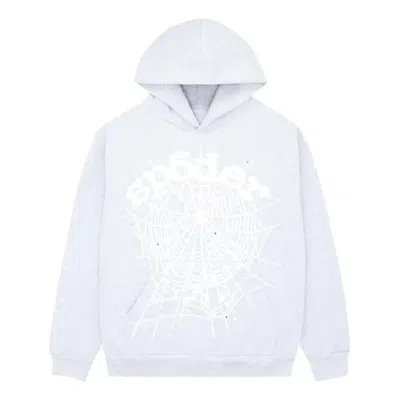 SP5DER Sp5der OG Web Hoodie 'Heather Grey'
