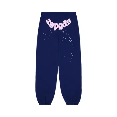 SP5DER SP5DER OG WEB SWEATPANTS 'NAVY'