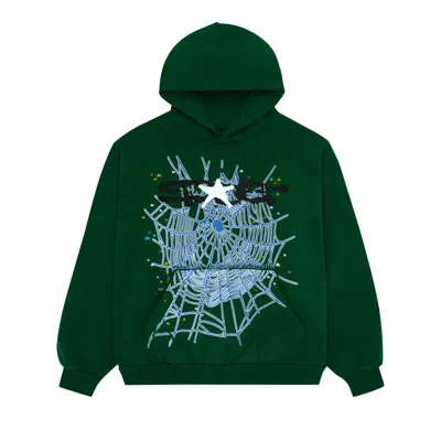 SP5DER SP5DER WEB HOODIE 'HUNTER GREEN'