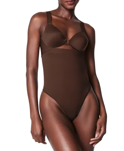 SPANX WOMEN'S SEAMLESS HIGH-WAISTED SHAPING THONG