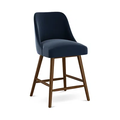SPARROW & WREN SPARROW & WREN ANITA VELVET COUNTER STOOL - EXCLUSIVE