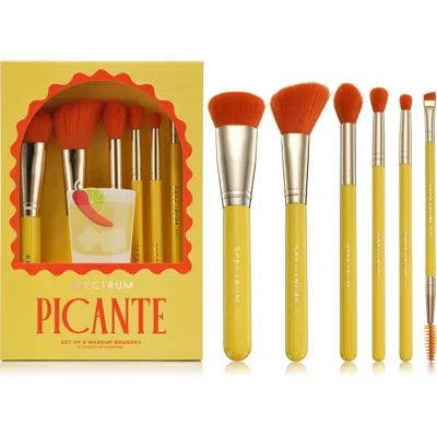SPECTRUM SPECTRUM COCKTAILS COLLECTION PICANTE 6-PIECE MAKEUP BRUSH SET