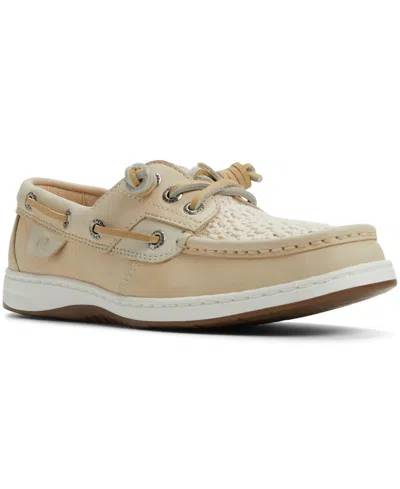 SPERRY WOMEN'S ROSEFISH 3-EYE LACE-UP BOAT SHOES