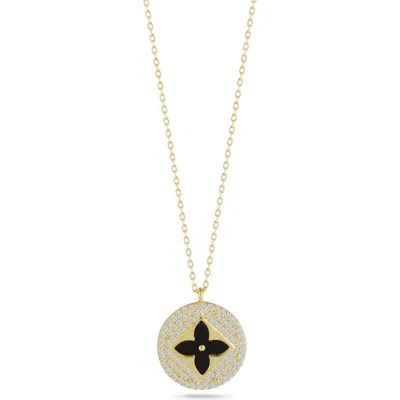 SPHERA MILANO SPHERA MILANO CLOVER PENDANT NECKLACE