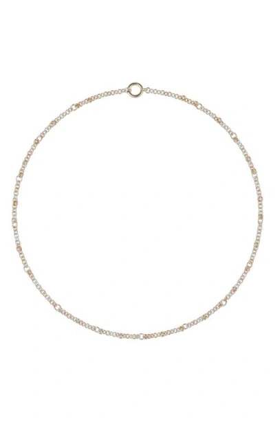 SPINELLI KILCOLLIN SPINELLI KILCOLLIN TWO-TONE GRAVITY CHAIN NECKLACE