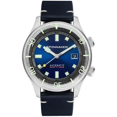 SPINNAKER SPINNAKER BRADNER AUTOMATIC ATLANTIC BLUE WATCH - BRAND