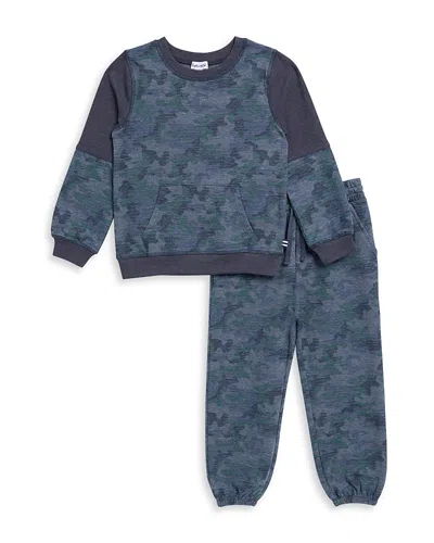 SPLENDID BOYS' COLOR BLOCK SWEATSHIRT & SWEATPANTS SET - LITTLE KID