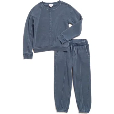 SPLENDID SPLENDID KIDS' STORM WASH SWEATSHIRT & JOGGERS SET