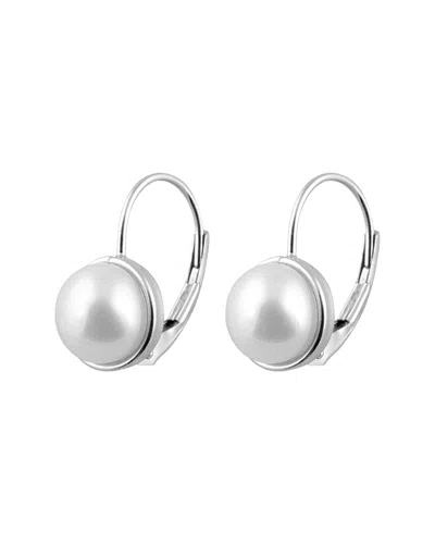 SPLENDID PEARLS SPLENDID PEARLS 14K 7-7.5MM FRESHWATER PEARL EARRINGS