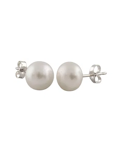 SPLENDID PEARLS SPLENDID PEARLS 14K 7-7.5MM FRESHWATER PEARL STUDS