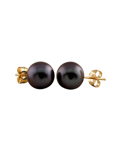 SPLENDID PEARLS SPLENDID PEARLS 14K 7-7.5MM FRESHWATER PEARL STUDS