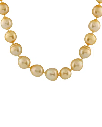 SPLENDID PEARLS 14K 9-11MM FRESHWATER PEARL NECKLACE