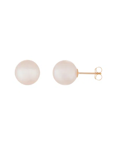 SPLENDID PEARLS SPLENDID PEARLS 14K 9-9.5MM FRESHWATER PEARL STUDS