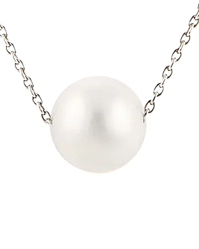 SPLENDID PEARLS SPLENDID PEARLS SILVER 10-11MM FRESHWATER PEARL NECKLACE