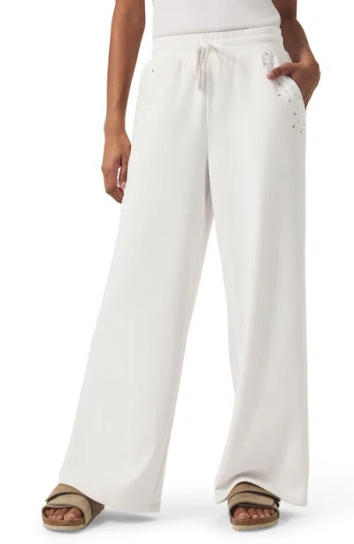 SPLENDID SPLENDID RORY EYELET EMBROIDERED SWEATPANTS