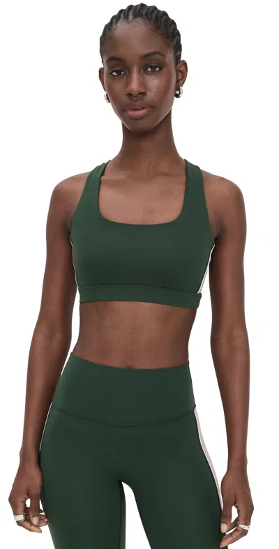 SPLITS59 LEXI RIGOR BRA MILITARY/BLUSH