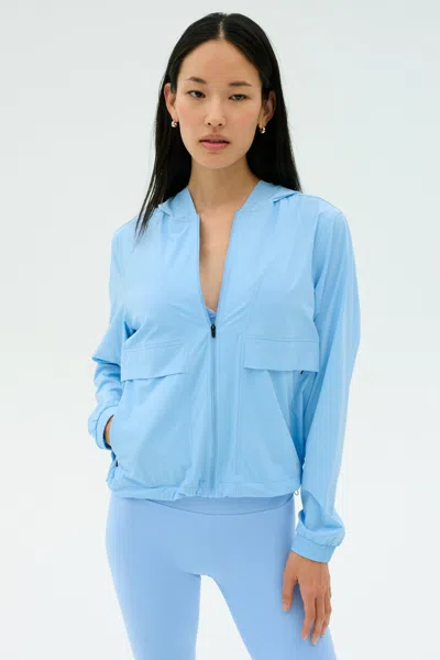 SPLITS59 MEGAN WOVEN NYLON JACKET