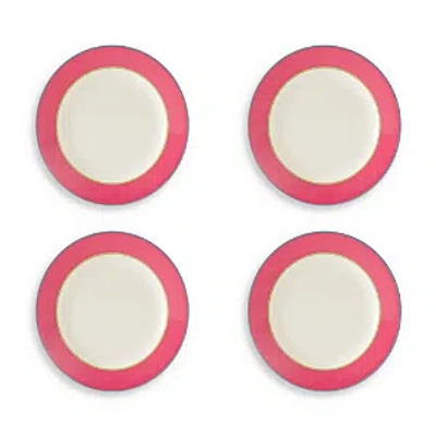 SPODE CALYPSO 9.5 SALAD PLATES, SET OF 4