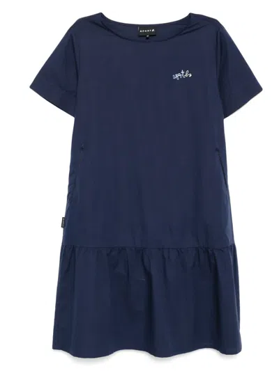 SPORT B. BY AGNÈS B. EMBROIDERED-LOGO DRESS