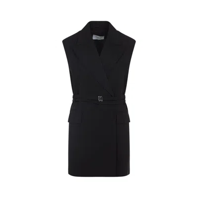 SPORTMAX GILET BLACK