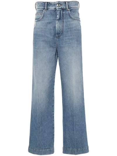 SPORTMAX HIGH-RISE STRAIGHT-LEG JEANS