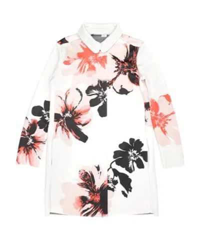 SPORTMAX LAPEL PRINTED CASUAL JACKET