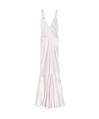 SPORTMAX LONG SATIN DRESS