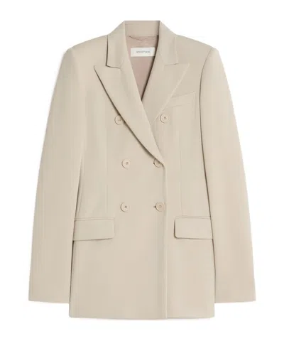 SPORTMAX SCUBA JERSEY BLAZER