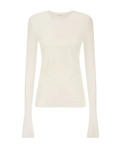 SPORTMAX LONG-SLEEVED T-SHIRT
