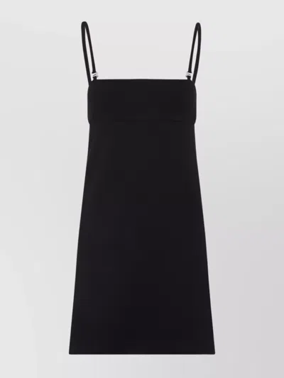 SPORTMAX MINI-LENGTH SLEEVELESS DRESS ADJUSTABLE STRAPS