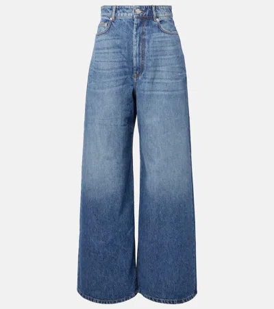 SPORTMAX PROCIDA MID-RISE WIDE-LEG JEANS